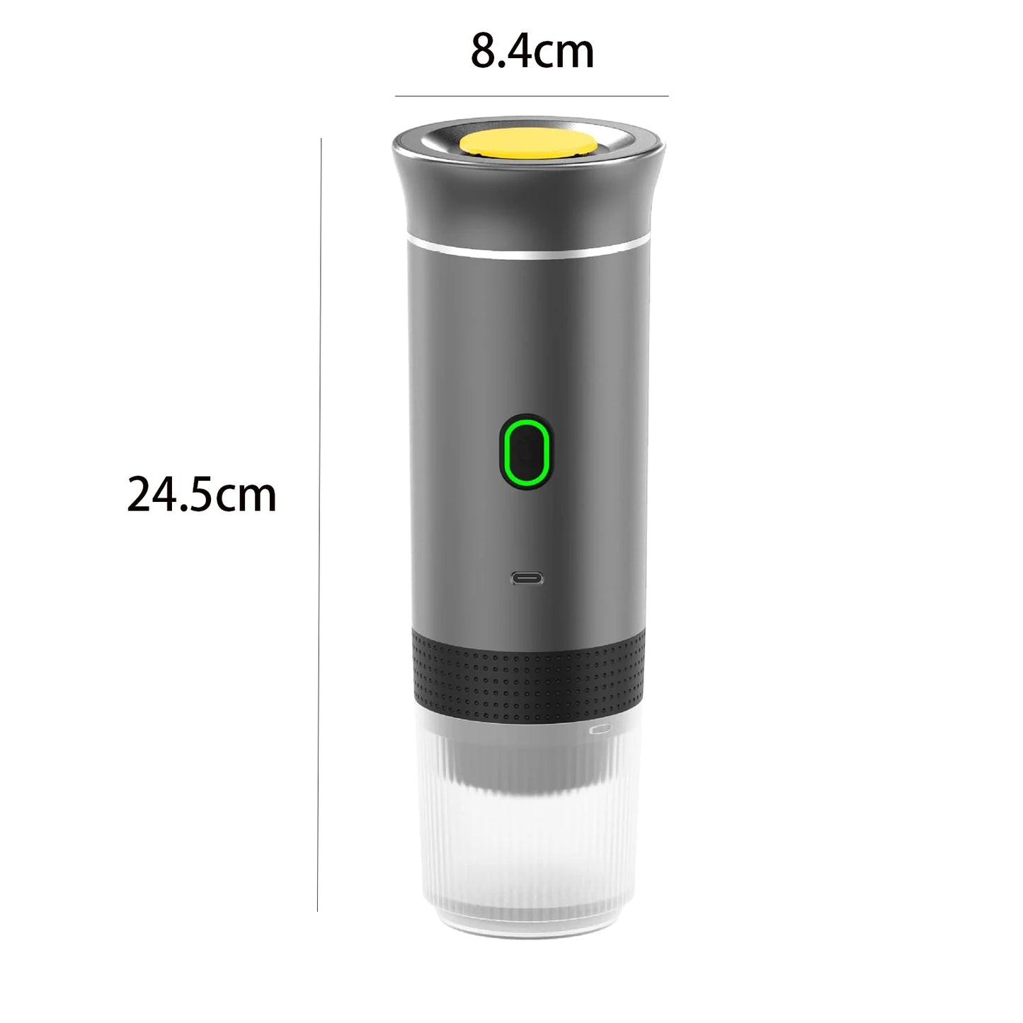 3-in-1 Wireless Electric Portable Espresso Coffee Machine for Car & Home Camping Coffee Maker Capsule Powder Travel Coffee Maker